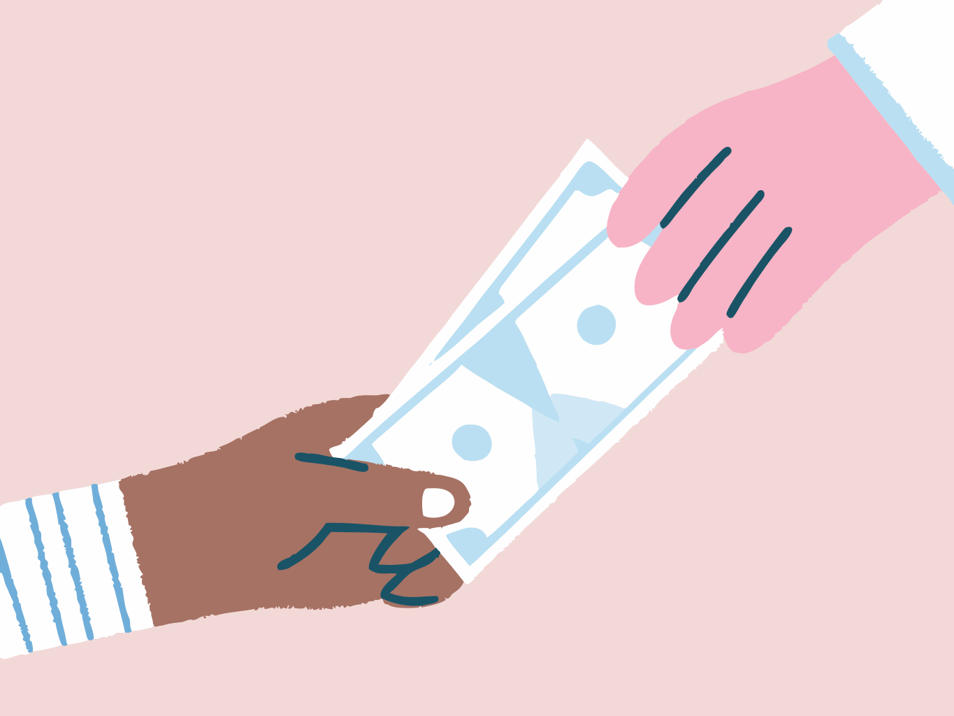 Illustration representing rising AI spending